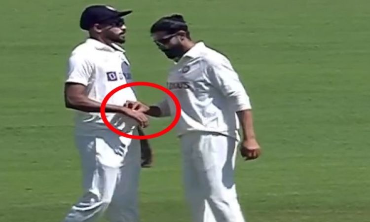 Jadeja has been fined 25% match fees & 1 demerit point for using cream in index finger!