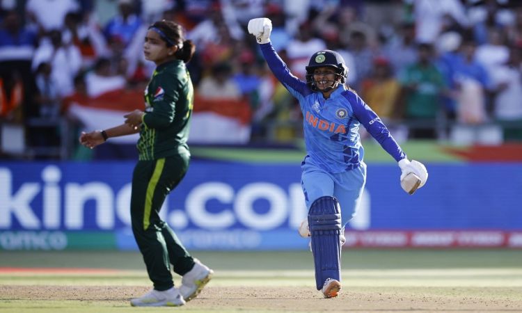 Cricket Image for Jemimah, Ghosh Power India To Thrilling Win Against Pakistan In Women's T20 World 
