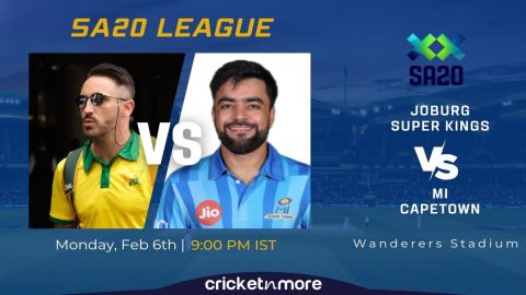 Cricket Image for Joburg Super Kings vs MI Cape Town, SA20 29th Match – JOH vs CT Cricket Match Prev