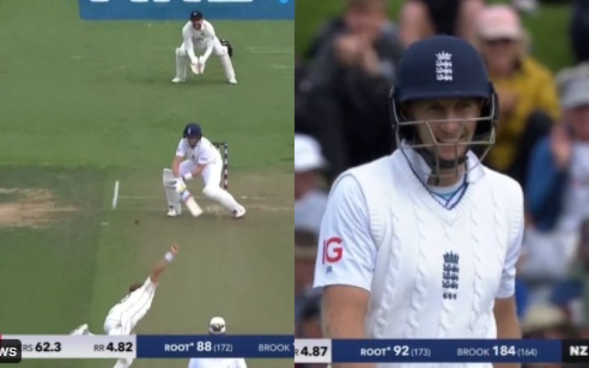 Cricket Image for VIDEO : जो रूट ने तो हद ही कर दी, पहले मैच में आउट हुए थे लेकिन फिर भी खेला वही शॉ