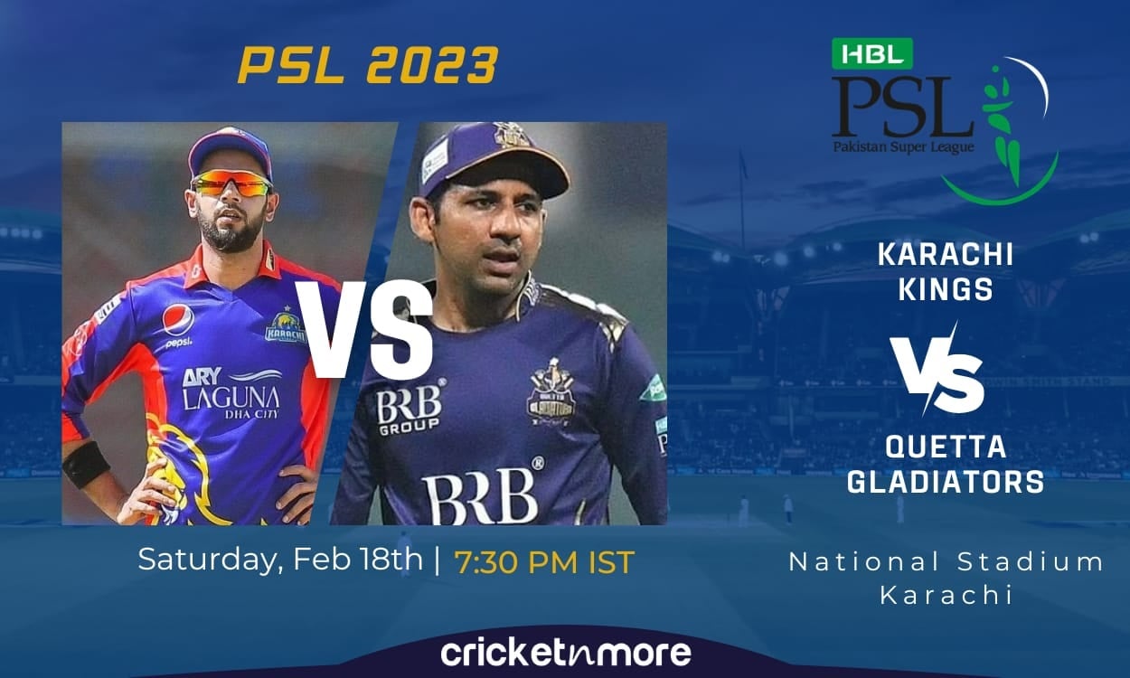 Karachi Kings vs Quetta Gladiators, 6th Match PSL 8