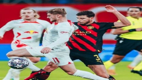 Leipzig held Manchester City in UEFA Champions League