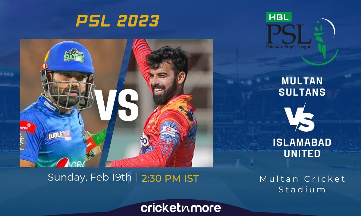 Multan Sultans vs Islamabad United, 7th Match PSL 8