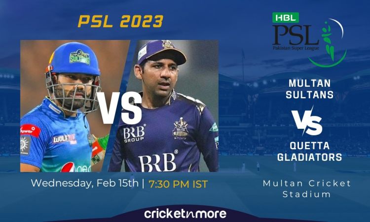 Cricket Image for Multan Sultans vs Quetta Gladiators, 3rd Match PSL 8 – MUL vs QUE Cricket Match Pr