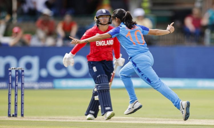 Nat Sciver-Brunt's Fifty Revives England Despite Renuka Thakur's 5-fer, Score 151/7 Against India In Women's T20 World Cup