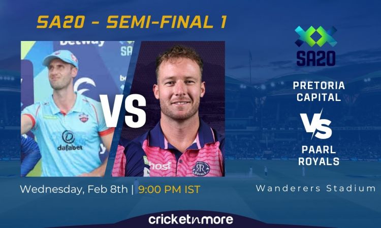 Cricket Image for Pretoria Capitals vs Paarl Royals, SA20 Semi-Final 1 – PRE vs PRL Cricket Match Pr