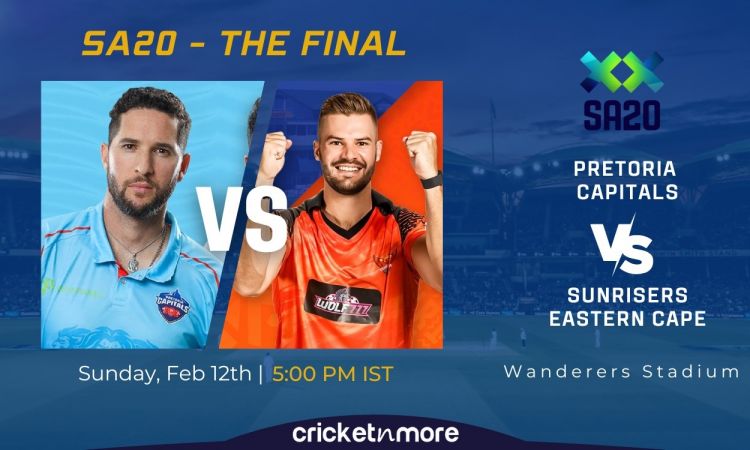 Cricket Image for Pretoria Capitals vs Sunrisers Eastern Cape, SA20 Final – PRE vs EAC Cricket Match
