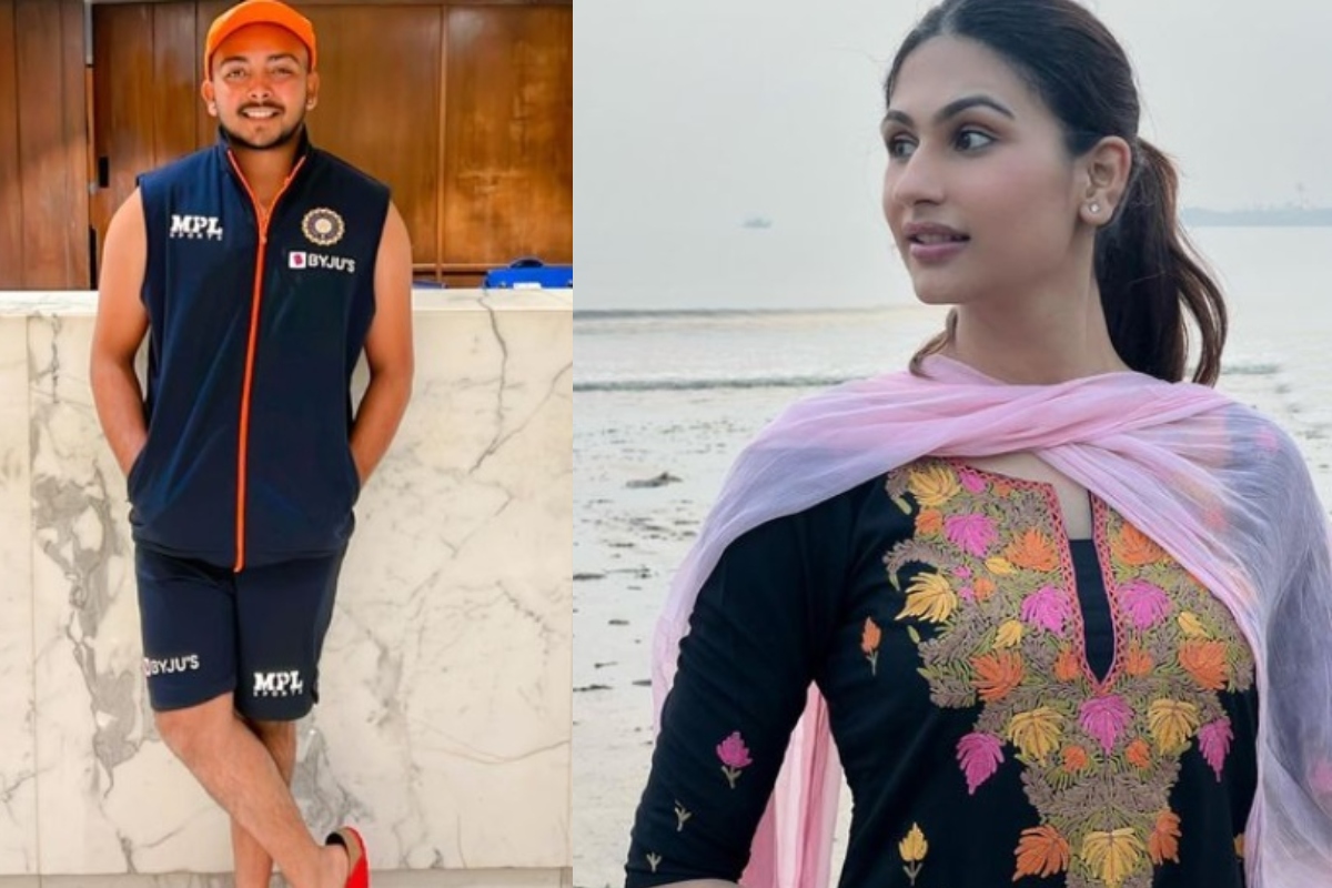 Cricket Image for Prithvi Shaw Troll After His Comment On Rumoured Girlfriend Nidhi Tapadiaa Pic