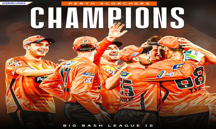 BBL 12: Perth Scorchers win by five wickets against Brisbane Heat and claim a record fifth Big Bash 