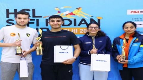 PSA Challenger Squash: Abhay Singh, Amina Orfi clinch men's and women's titles