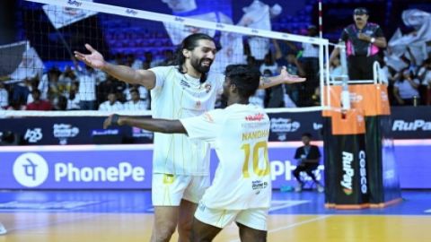 PVL 2023: Ahmedabad Defenders overcome Mumbai Meteors for second win of season