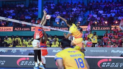 PVL 2023: Calicut Heroes shut down doors on Chennai Blitz with big win