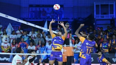 PVL 2023: Kolkata Thunderbolts register thrilling comeback win over Mumbai Meteors