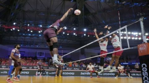 PVL: Calicut Heroes hand Kolkata Thunderbolts their first defeat of the season