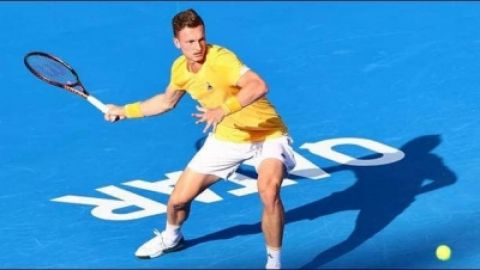 Qatar Open: Lehecka upsets Rublev to seal semifinal spot