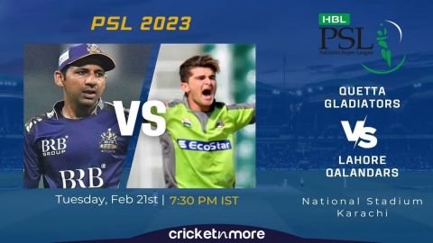 Martin Guptill vs Shaheen Afridi, Check PSL 8 10th Match QUE vs LAH Dream11 Fantasy Team, C-VC Optio