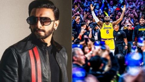 Ranveer Singh hails Lebron James