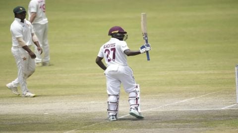 Cricket Image for Reifer, Blackwood Hit Half-Centuries For Windies Against Zimbabwe In 1st Test