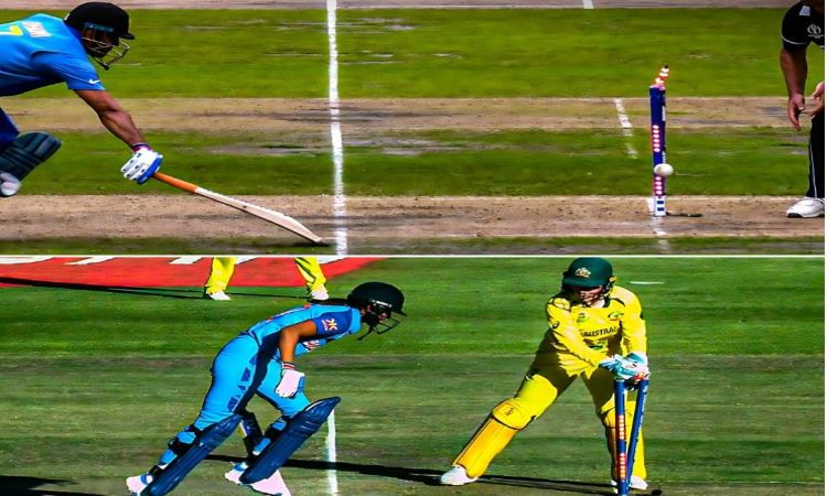 Harmanpreet Kaur Angry After Runout In Womens T20 World Cup Semi Final Against Australia!
