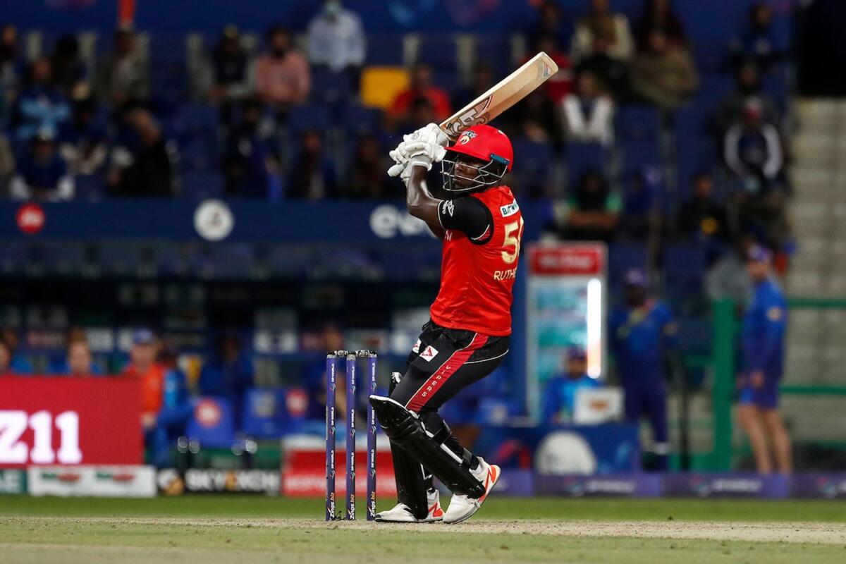 Cameron Rutherford Cricket GG VS DV, Qualifier 1: Rutherford's Late Drizzle Takes Desert Vipers To ...