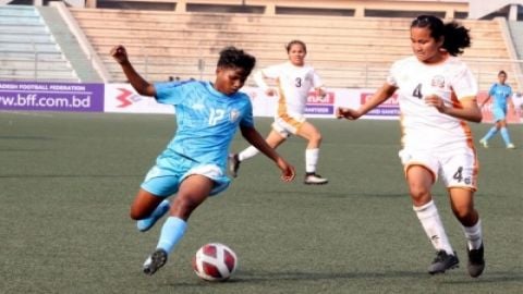 SAFF U-20 Women's Championship: Substitutes score three hat-tricks as India trounce Bhutan 12-0