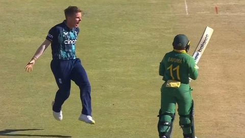 Sam Curran fined for 'excessive celebration' of Temba Bavuma dismissal