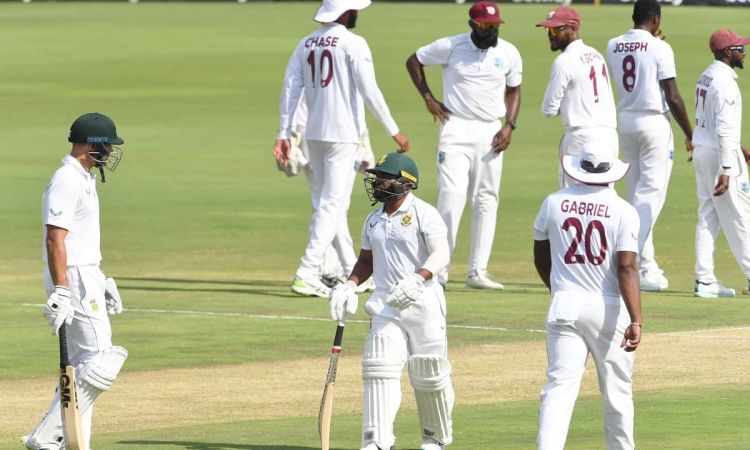 south africa 314-8 at stumps on day 1 of first test vs West Indies