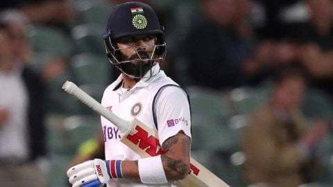 Nagpur: India's Virat Kohli during the first day of the first cricket test match between India and A