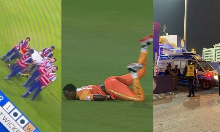 Cricket Image for डोमेनिक ड्रेक्स ने पकड़ा दर्दनाक कैच, स्ट्रेचर पर ले जाया गया अस्पताल; देखें VIDEO