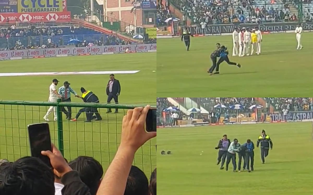 Cricket Image for मोहम्मद शमी ने बचाई जबरे फैंस की जान, सिक्योरिटी ने मैदान पर दिया था घसीट; देखें V