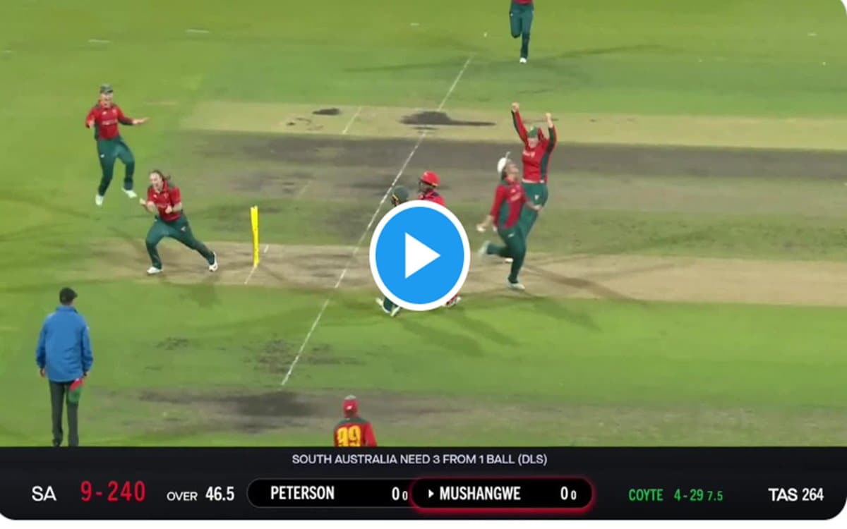 Cricket Image for VIDEO: 1 ओवर में आउट हुए 5 खिलाड़ी, जीता हुआ मैच 1 रन से हारी साउथ ऑस्ट्रेलिया की 