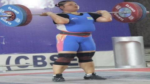 Weightlifter Martina Devi eyes creating more National Records at KIYG.