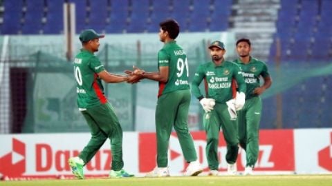 1st T20I: Rony Talukdar's half-century helps Bangladesh beat Ireland by 22 runs via DLS method