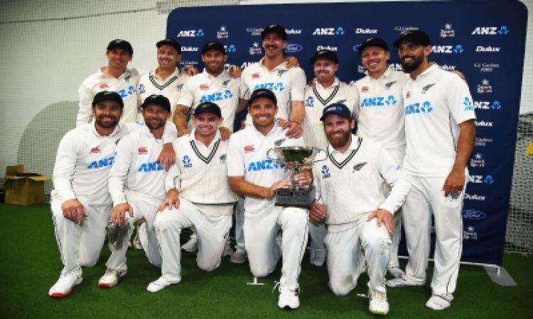 2nd Test: New Zealand beat Sri Lanka by an innings and 58 runs, sweep series 2-0.(photo: BLACKCAPS t
