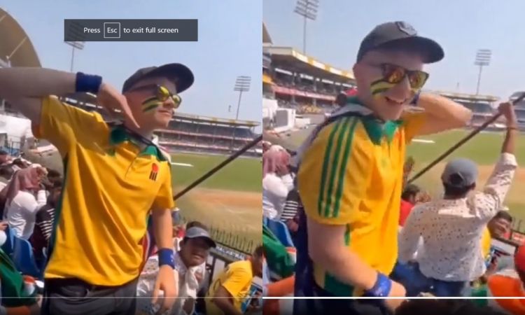 जीत के बाद ‘पुष्पा’ के अंदाज में दिखा ऑस्ट्रेलियाई फैन, देखें Video 