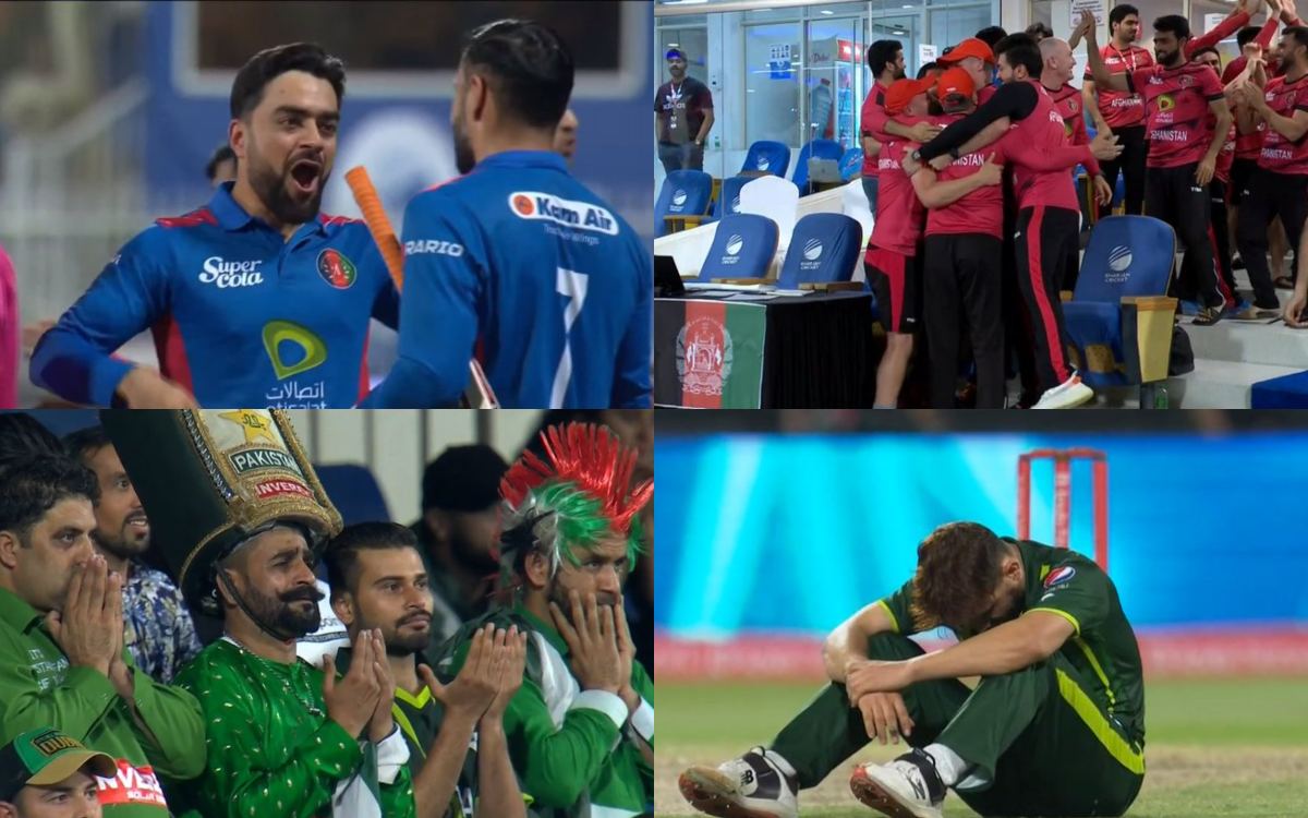  Afghanistan created history by securing their first ever T20I series win over Pakistan