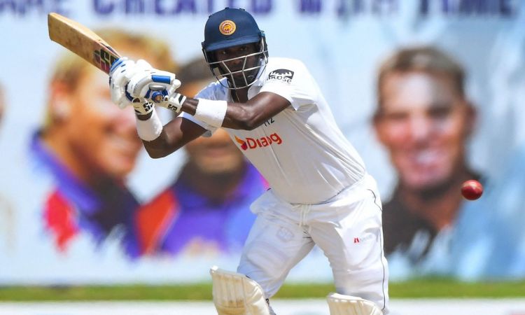 एंजेलो मैथ्यूज ने सनथ जयसूर्या को छोड़ा पीछे, 7000 टेस्ट रन तक पहुंचने वाले तीसरे श्रीलंकाई खिलाड़ी बनें