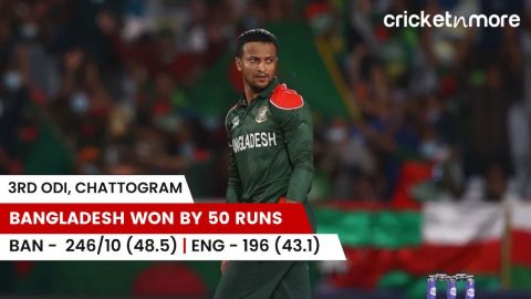 Bangladesh vs England 3rd ODI