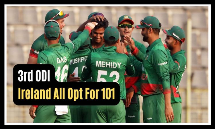 Bangladesh vs Ireland 3rd ODI