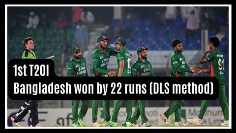 Bangladesh vs Ireland 1st T20I