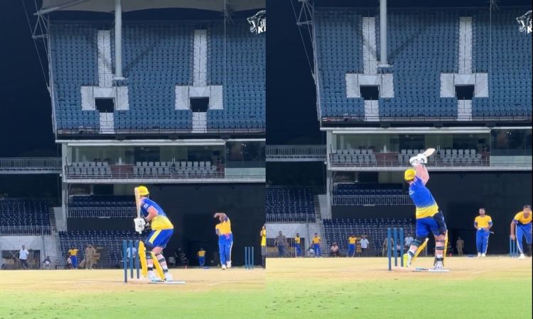 IPL 2023: आईपीएल 2023 से पहले सीएसके से जुड़े बेन स्टोक्स, नेट्स में लंबे-लंबे छक्के लगाते नजर आए