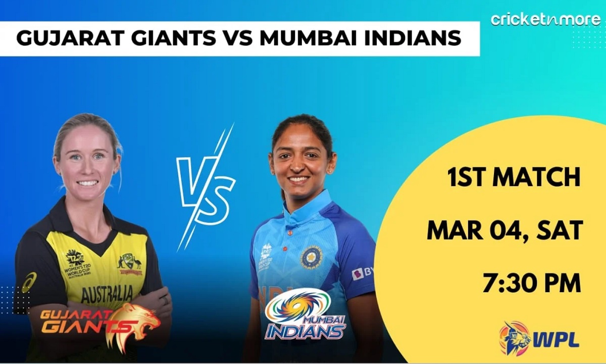 GGT vs MIW Preview Gujarat Giants vs Mumbai Indians Women 1st match Womens premier league