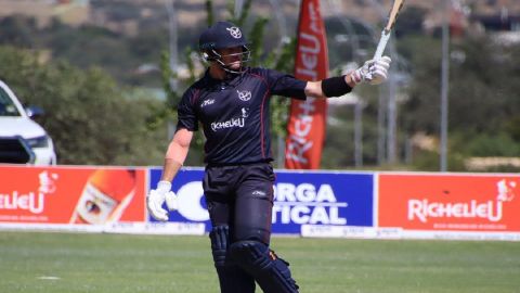 Gerhard Erasmus drives Namibia to a thrilling win over Papua New Guinea 