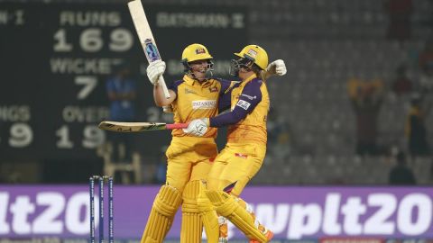 Grace Harris stars as UP Warriorz beat Gujarat Giants