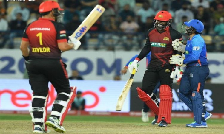LLC 2023: क्रिस गेल ने खेली शानदार पारी, वर्ल्ड जायंट्स के खिलाफ 3 विकेट से हारे इंडिया महाराज