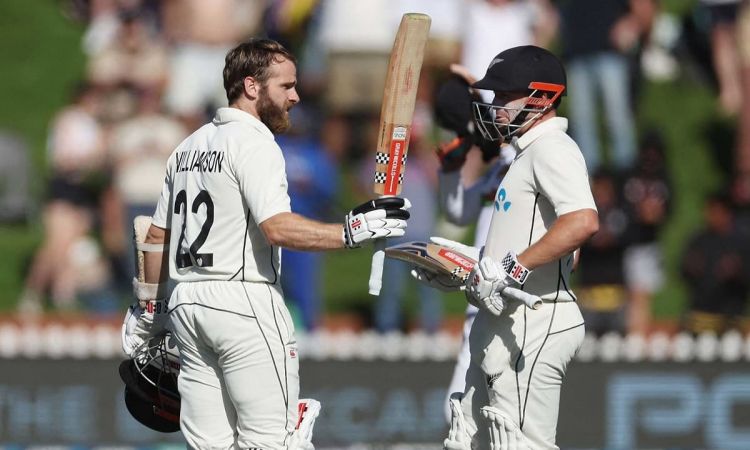 Kane Williamson and Henry Nicholls became the first pair to score double-centuries in the same Test 