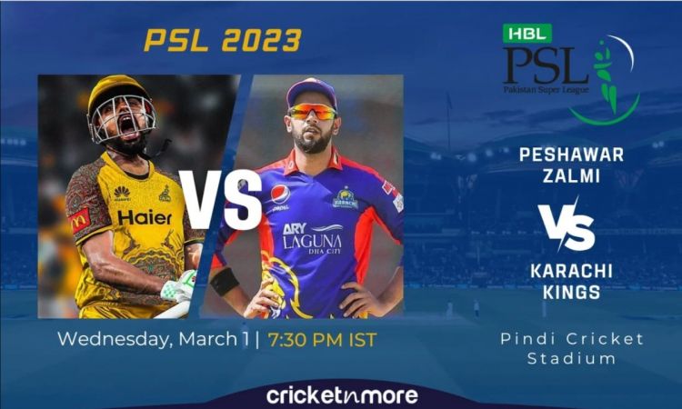 PSL 2023: करांची किंग्स ने टॉस जीतकर चुनी बल्लेबाज़ी, देखें प्लेइंग इलेवन