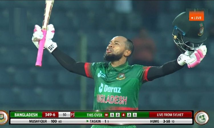 मुश्फिकुर रहीम ने बांग्लादेश के लिए सबसे तेज शतक जड़कर बनाया महारिकॉर्ड,16 गेंदों में ठोके 68 रन
