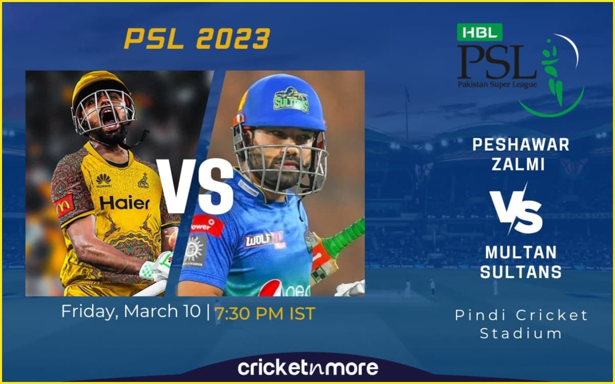 Cricket Image for PES vs MUL, PSL 2023 Dream 11 Team: बाबर आजम या मोहम्मद रिज़वान, किसे बनाएं कप्तान