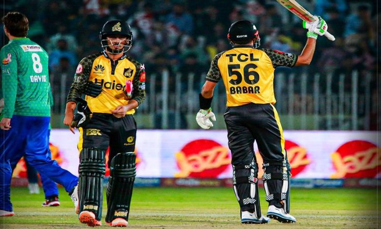 PSL 2023: पेशावर जाल्मी ने मुल्तान सुल्तांस के खिलाफ खड़ा किया 242 रनों का स्कोर, बाबर आजम ने खेली तूफानी अर्धशतकीय पारी 